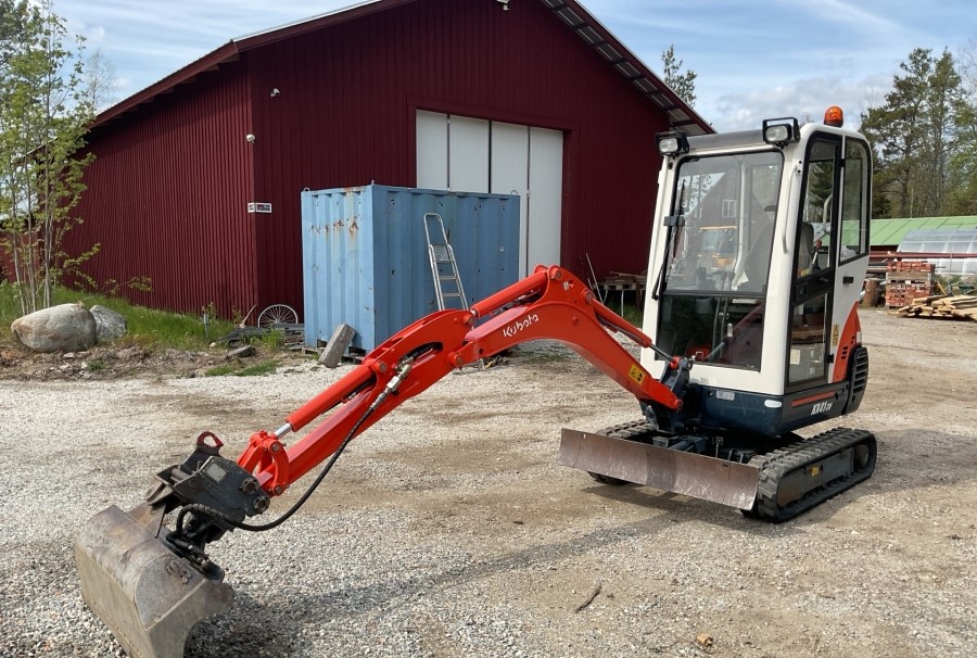 2010 Kubota KX41-3V with trailer