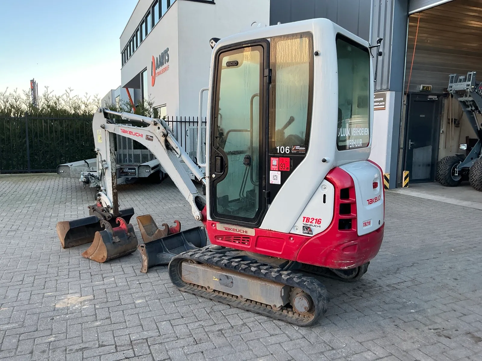 2021 Takeuchi TB 216