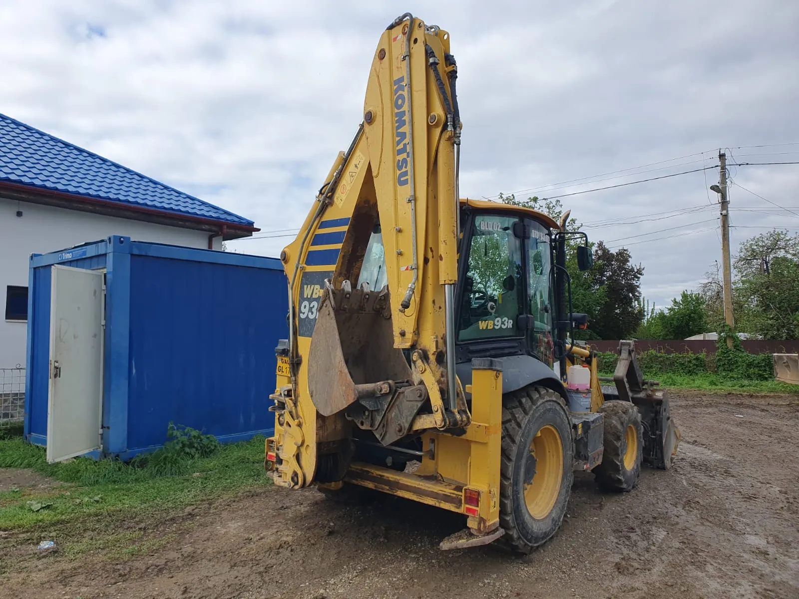 2019 KOMATSU WB93R-8